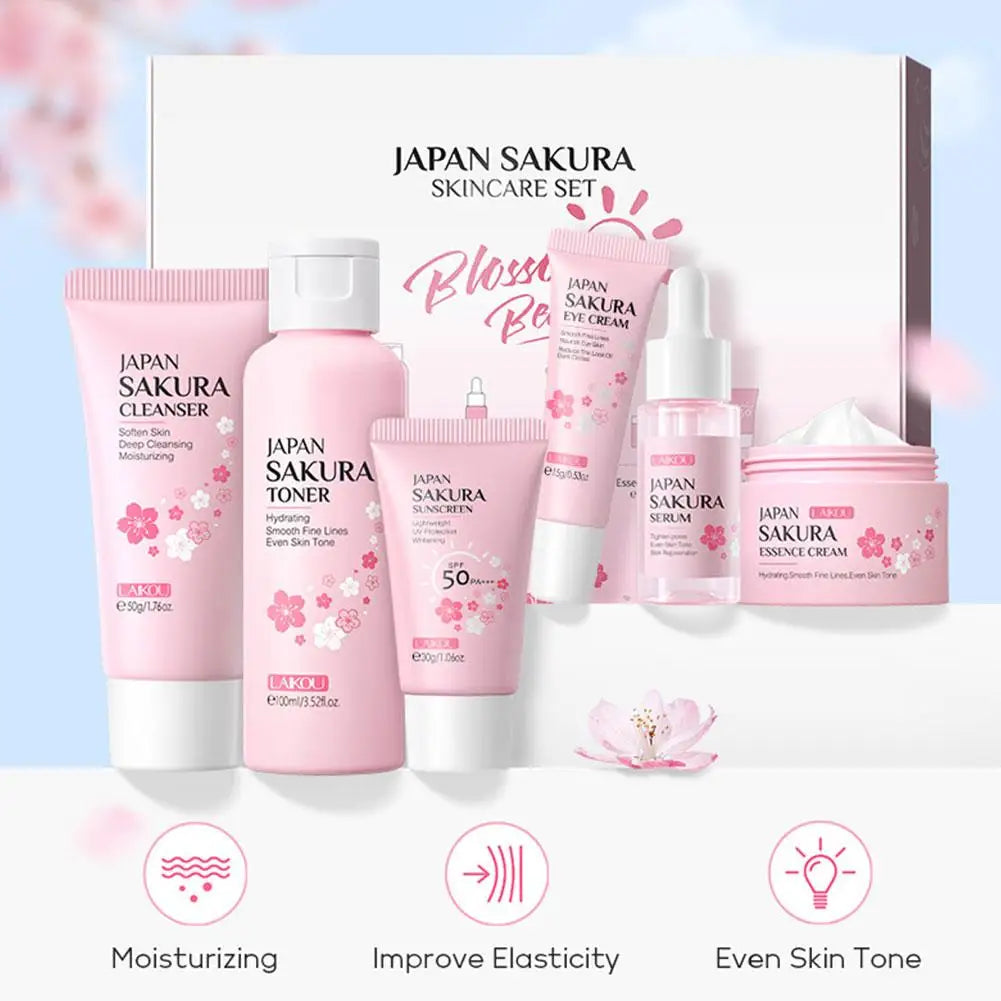 Sakura Hautpflege-Geschenkset – Produktbild 5