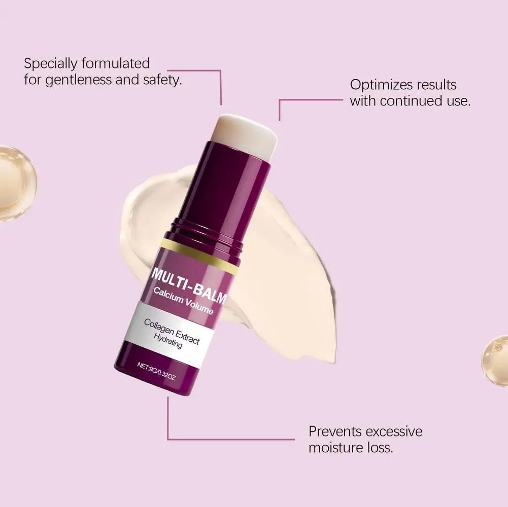 Calcium Multi-Balm-Stick – Feuchtigkeitspflege für Gesicht & Augenpartie 9 g - Tradeliana