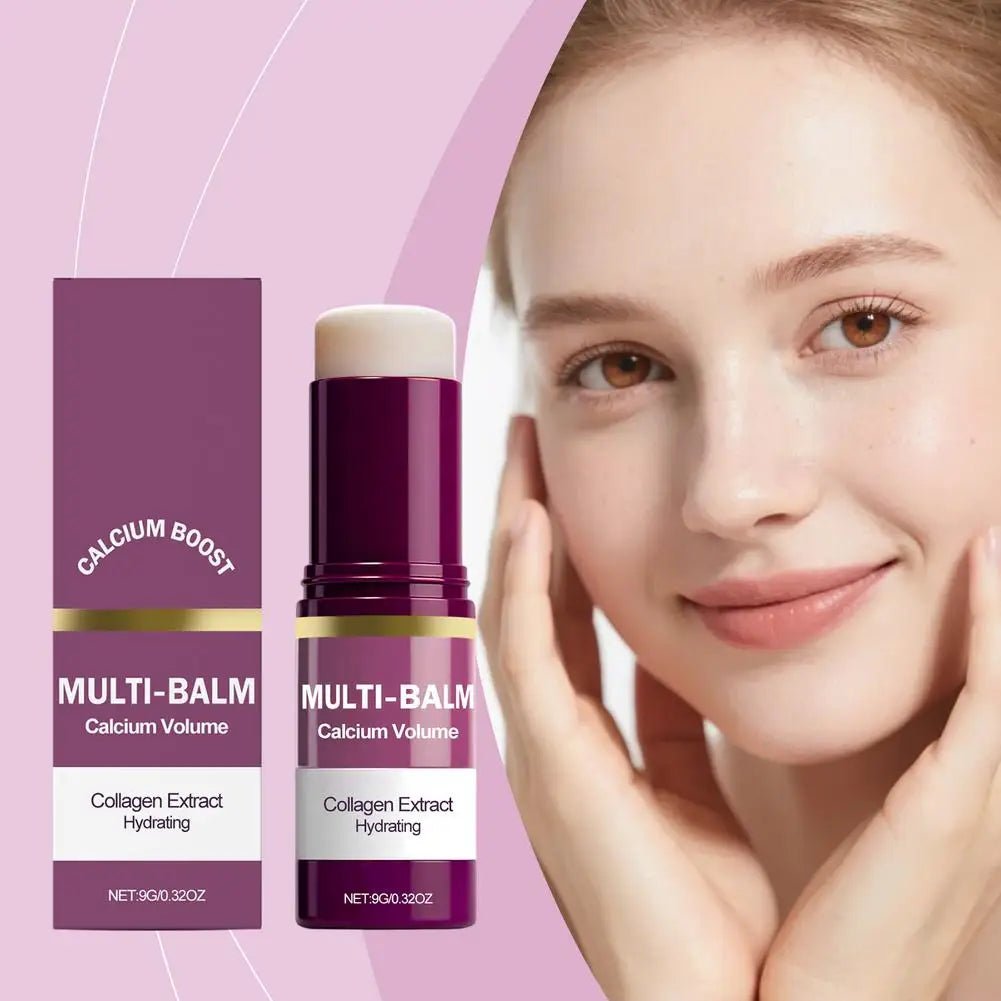 Calcium Multi-Balm-Stick – Feuchtigkeitspflege für Gesicht & Augenpartie 9 g - Tradeliana